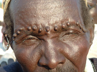 tribe luo scarification tribal africa marks sudan kingdom wild flickr man